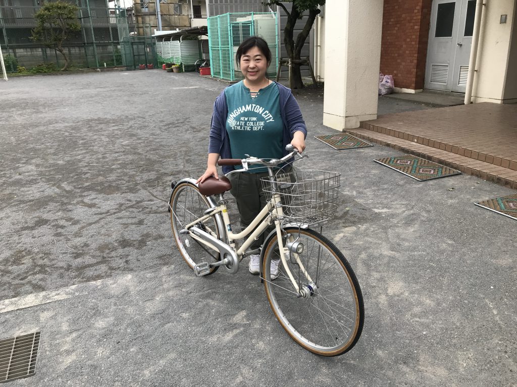 調布 自転車